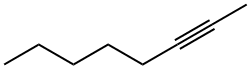 2-OCTYNE Structure