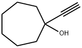 1-乙炔基环庚-1-醇, 2809-78-1, 结构式
