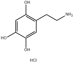 6-HYDROXYDOPAMINE HYDROCHLORIDE Structure