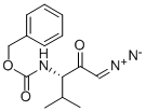 (3S)-3-Z-AMINO-1-DIAZO-4-METHYL-2-PENTANONE Structure