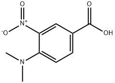 4-DIMETHYLAMINO-3-NITRO-BENZOIC ACID Structure