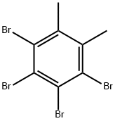 3,4,5,6-テトラブロモ-o-キシレン 化学構造式