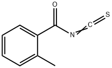 2-甲基异硫氰酸苯甲酰酯 结构式