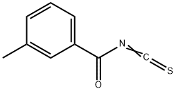 3-甲基苯甲酰基异硫氰酸酯, 28115-86-8, 结构式