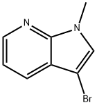 1-METHYL-3-BROMO-7-AZAINDOLE|3-溴-1-甲基-1H-吡咯[2,3-B]吡啶
