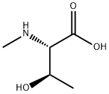 N-メチル-L-トレオニン HYDROCHLORIDE 化学構造式