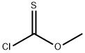 methylsulfanylformyl chloride Struktur