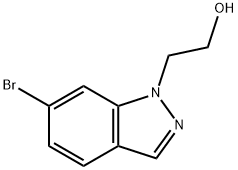 1H-Indazole-1-ethanol,6-broMo- Structure