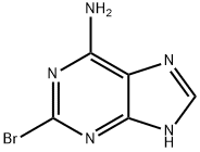 6-Amino-2-bromopurine 化学構造式