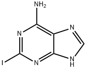 2-碘-6-氨基嘌呤, 28128-26-9, 结构式