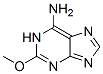 2-甲氧基-7H-嘌呤-6-胺,28128-30-5,结构式
