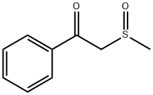 2-(Methylsulfinyl)acetophenone Structure