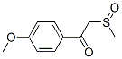 4'-Methoxy-2-(methylsulfinyl)acetophenone 结构式