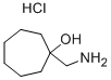 1-(AMINOMETHYL)-CYCLOHEPTANOL HYDROCHLORIDE Struktur