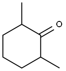 2,5-DIMETHYLCYCLOHEXANONE Structure