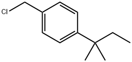 对叔戊基氯苄, 28162-11-0, 结构式