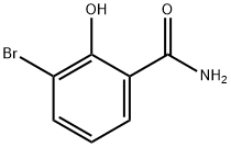 BenzaMide, 3-broMo-2-hydroxy- 化学構造式