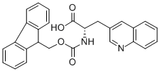 FMOC-3-(3'-QUINOLYL)-L-ALANINE Structure