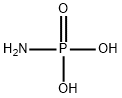 phosphoramidic acid Struktur