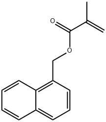 甲基丙烯酸(1-萘基)甲酯, 28171-92-8, 结构式