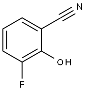 Benzonitrile, 3-fluoro-2-hydroxy- Struktur