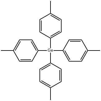 テトラ(p-トリル)ゲルマン 化学構造式
