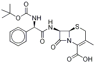 N-Boc-Cephalexin Structure