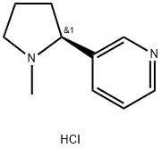Nicotine hydrochloride Struktur