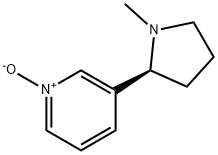 3-[(2S)-1-メチル-2α-ピロリジニル]ピリジン1-オキシド 化学構造式