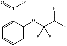 2-(1,1,2,2-テトラフルオロエトキシ)-1-ニトロベンゼン 化学構造式