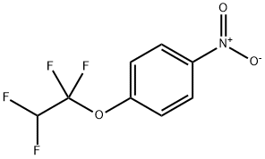 4-(1,1,2,2-テトラフルオロエトキシ)-1-ニトロベンゼン 化学構造式