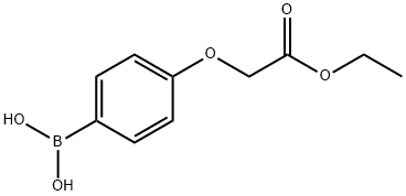 4-(2-ETHOXY-2-OXOETHOXY)BENZENEBORONIC ACID 98 化学構造式