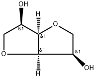 3,6-ジヒドロキシヘキサヒドロフロ[3,2-b]フラン 化学構造式