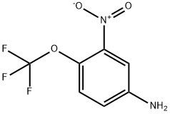 3-硝基-4-三氟甲氧基苯胺,2822-50-6,结构式