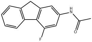 N-(4-fluoro-9H-fluoren-2-yl)acetamide Struktur