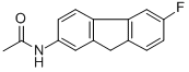 Acetamide, N- (6-fluorofluoren-2-yl)- 结构式