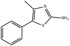 4-METHYL-5-PHENYL-THIAZOL-2-YLAMINE Structure