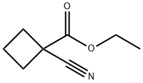 1-氰基环丁基羧酸乙酯, 28246-87-9, 结构式