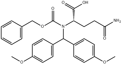 Z-GLN(DOD)-OH Struktur