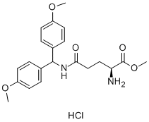 H-GLN(DOD)-OME HCL 化学構造式