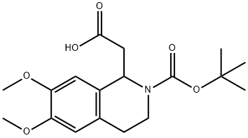 1-카르복시메틸-6,7-디메톡시-3,4-디히드로-1H-이소퀴놀린-2-카르복시산tert-부틸에스테르