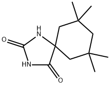 1,3-Diazaspiro[4.5]decane-2,4-dione, 7,7,9,9-tetramethyl- Struktur