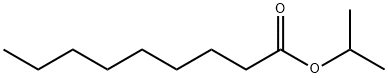 ノナン酸1-メチルエチル 化学構造式