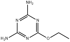 6-Ethoxy-s-triazine-2,4-diamine Struktur