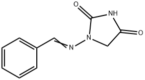 1-ベンジリデンアミノヒダントイン 化学構造式