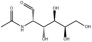 N-アセチル-D-タロサミン 化学構造式