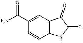 2,3-DIOXOINDOLINE-5-CARBOXAMIDE Struktur