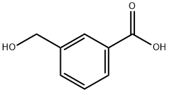 3-(HYDROXYMETHYL)-BENZOIC ACID Struktur