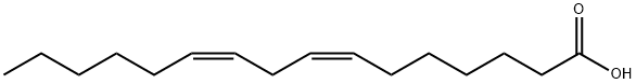 (7Z,10Z)-Hexadecadienoic acid Structure