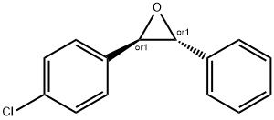 DL-TRANS-4-CHLOROSTILBENEOXIDE 结构式